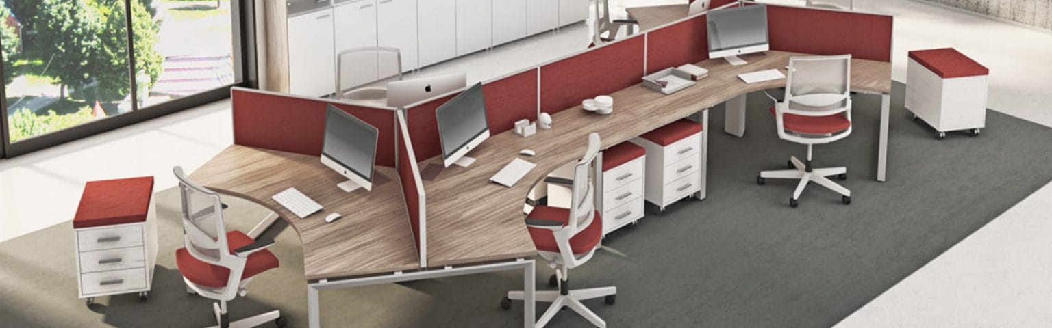 low partitioning screens