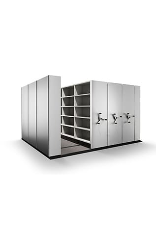 White Mobile Archive Filing Systems for efficient document storage.