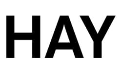 Λογότυπο HAY. Λιτή κεφαλίδα.