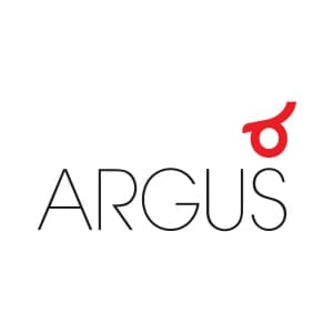 Λογότυπο της Argus. Το λογότυπο του πελάτη μας.