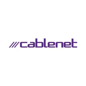 Λογότυπο της Cablenet, ενός από τους πελάτες μας.