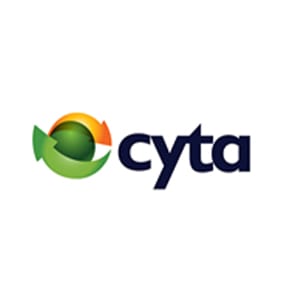 Λογότυπο της Cyta. Πελάτης της εταιρείας μας.