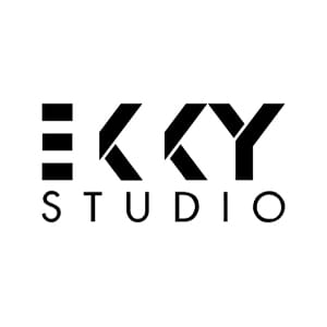 Λογότυπο του Ekky Studio. Το σήμα του πελάτη μας.