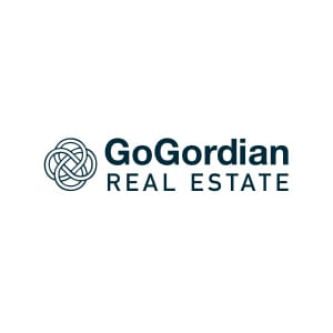 Λογότυπο της GoGordian Real Estate. Πελάτης και αξιόπιστος συνεργάτης μας.
