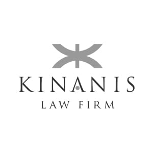 Λογότυπο της Kinanis Law Firm. Οι πελάτες μας.