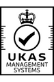Λογότυπο UKAS (United Kingdom Accreditation Service). Διαπίστευση συστημάτων διαχείρισης.