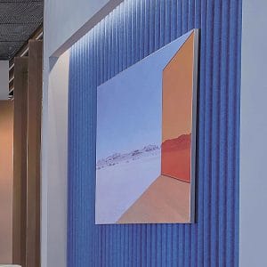 Wave-Patterned Acoustic Panel