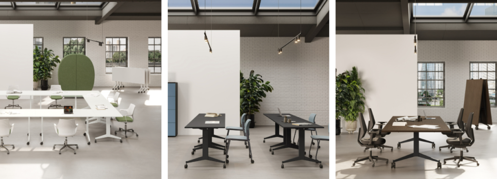 Chiudo Folding Table by LAS Mobili, details.
