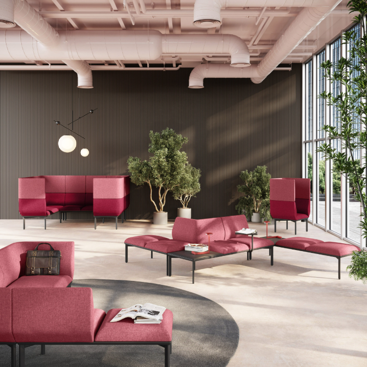 Divo Modular Seating by LAS Mobili.