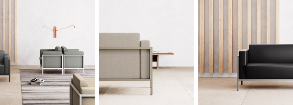 Domus Sofa by LAS Mobili, details.