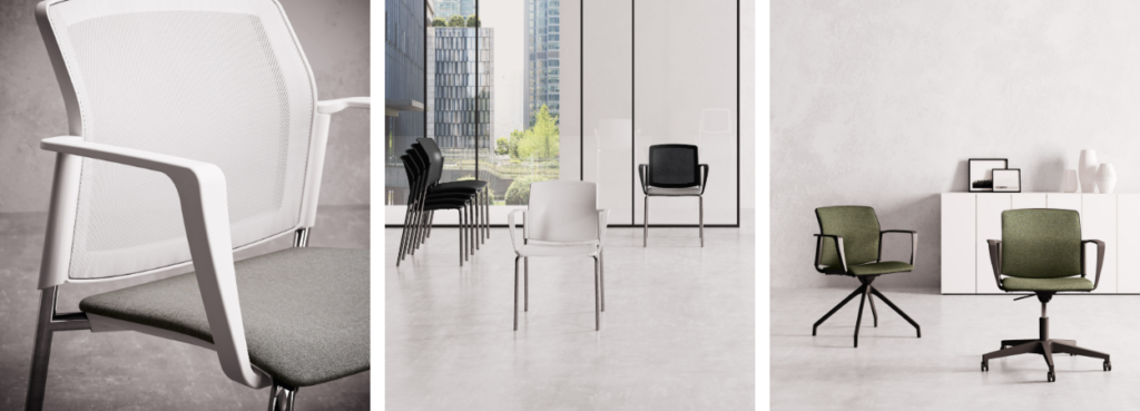 F03 Chair by LAS Mobili, details.