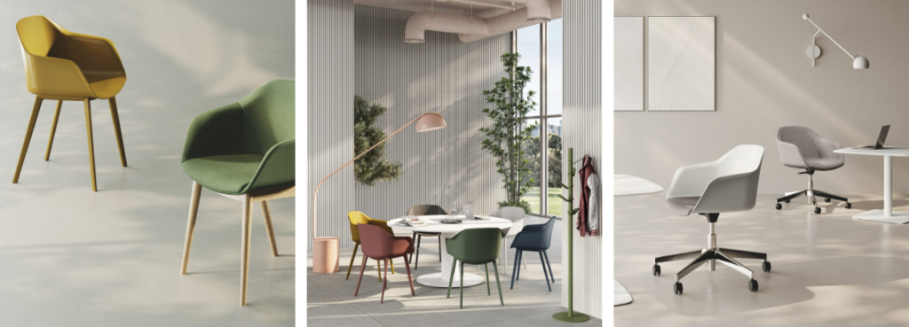 F05 Chair by LAS Mobili, details.