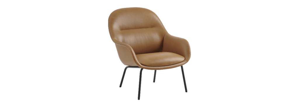 Muuto Fiber Lounge Armchair product view