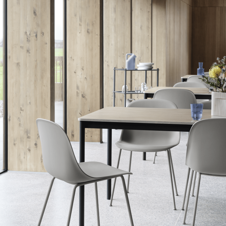Fiber Side Chair by Muuto in a styled interior