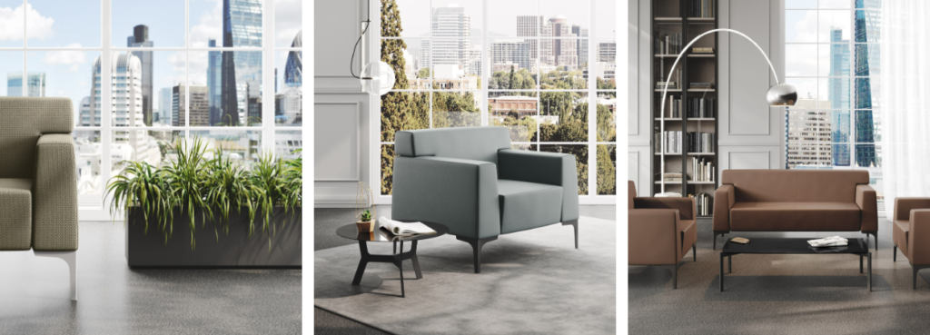 Jera 22 Sofa by LAS Mobili, details.