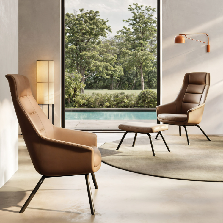 Jera24 Lounge Chair by LAS Mobili.