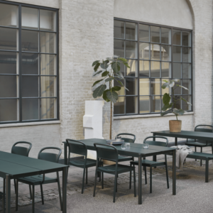 Linear Steel Side Chair
