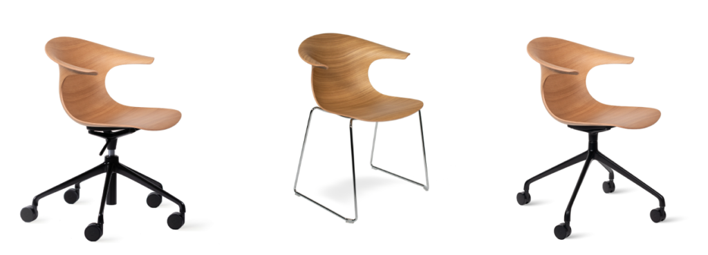 Loop 3D Wood Chair by Infiniti, details.