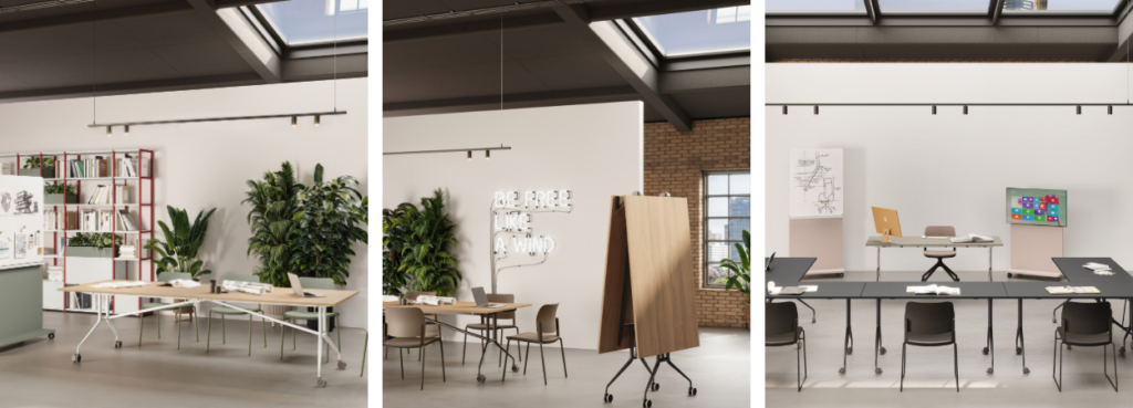Piego Folding Table by LAS Mobili, details.