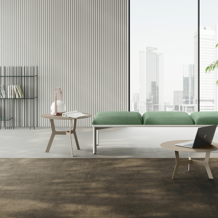 Podio Side Table by LAS Mobili.