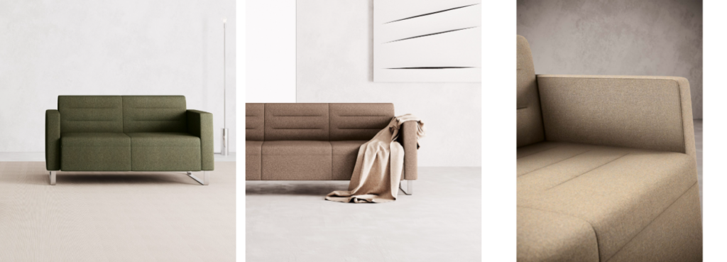 Trend Sofa by LAS Mobili, details.