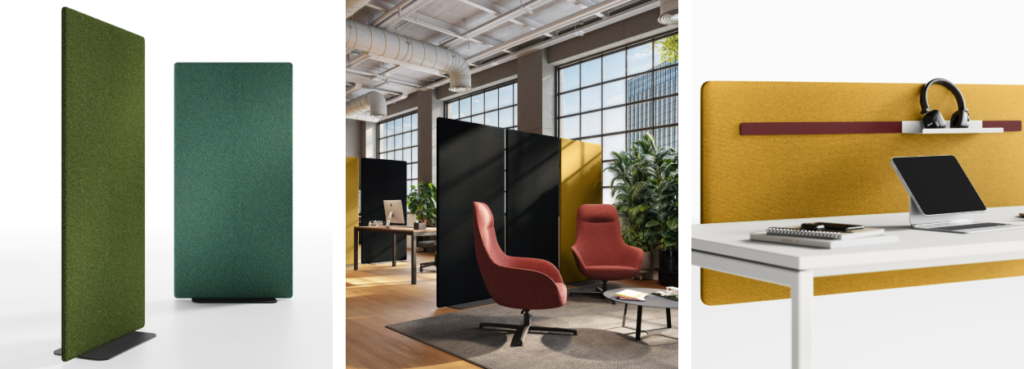 Universal Desk Screens της LAS Mobili, λεπτομέρειες.