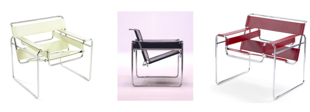 Wassily Lounge Chair της Knoll, λεπτομέρειες.