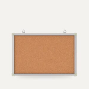 Aluminium-Frame Cork &amp; Fabric Pinboards