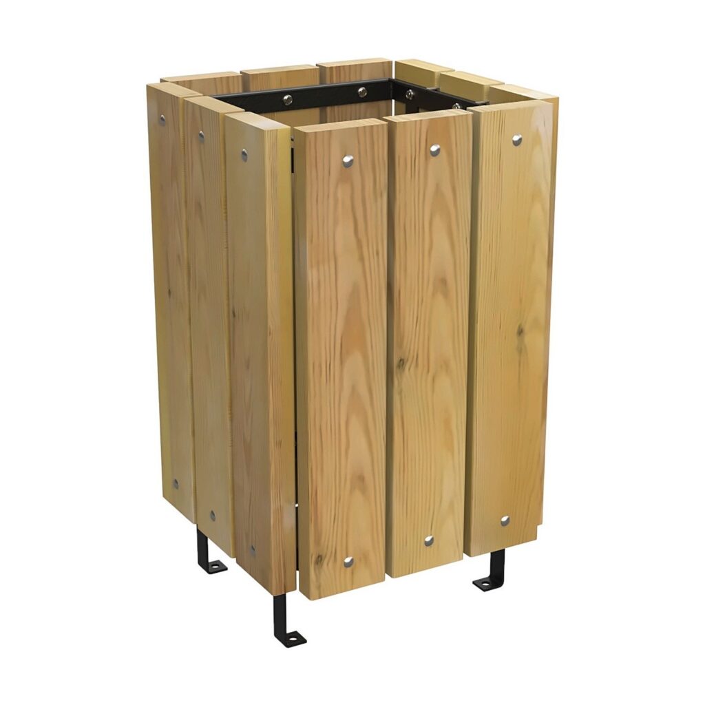 Canada Slatted Litter Bin
