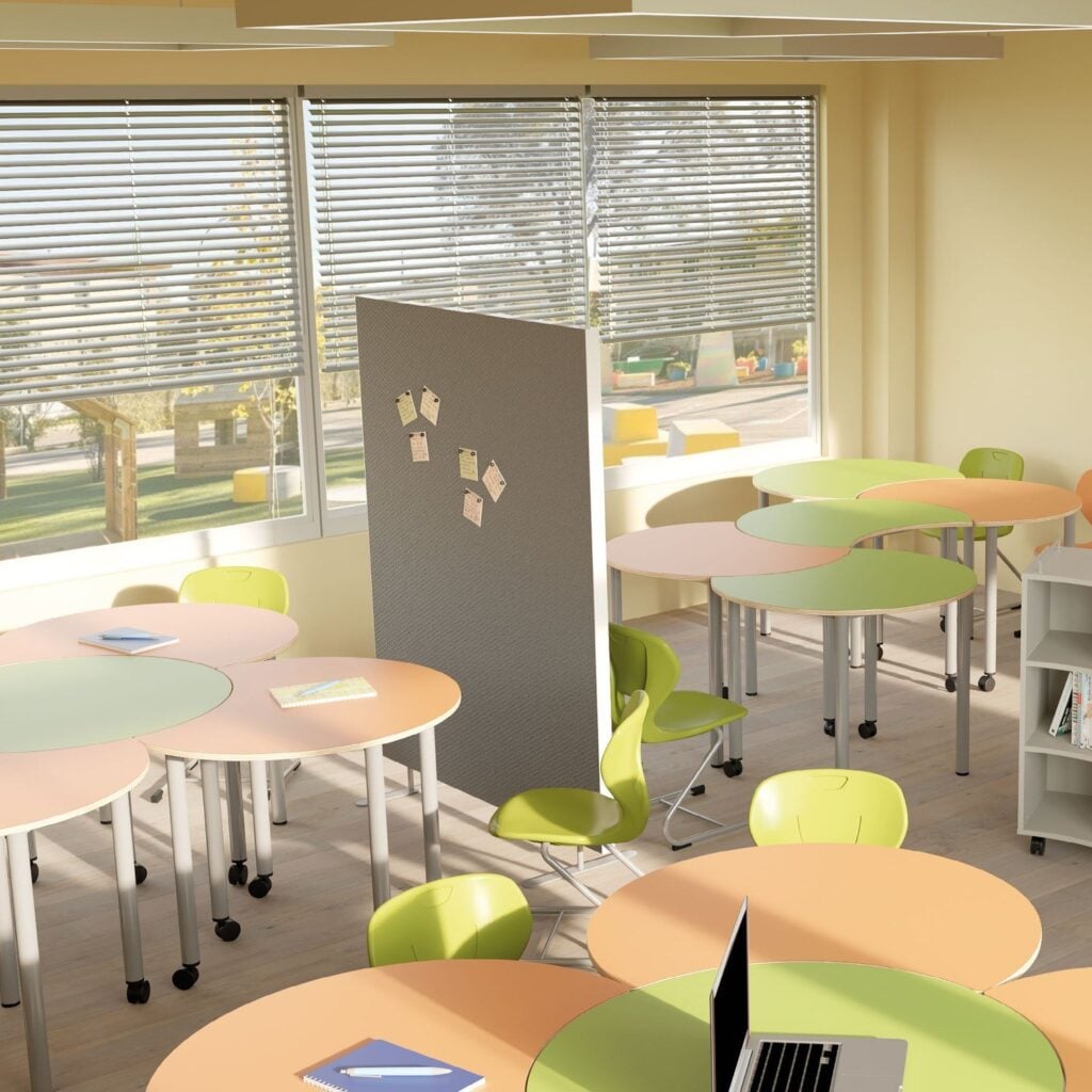 Collaborative Classroom Group Tables