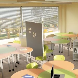 Collaborative Classroom Group Tables