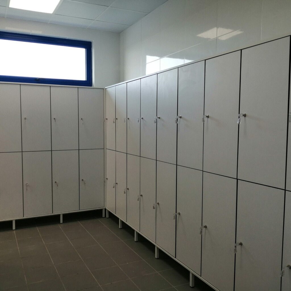 Compact HPL Lockers
