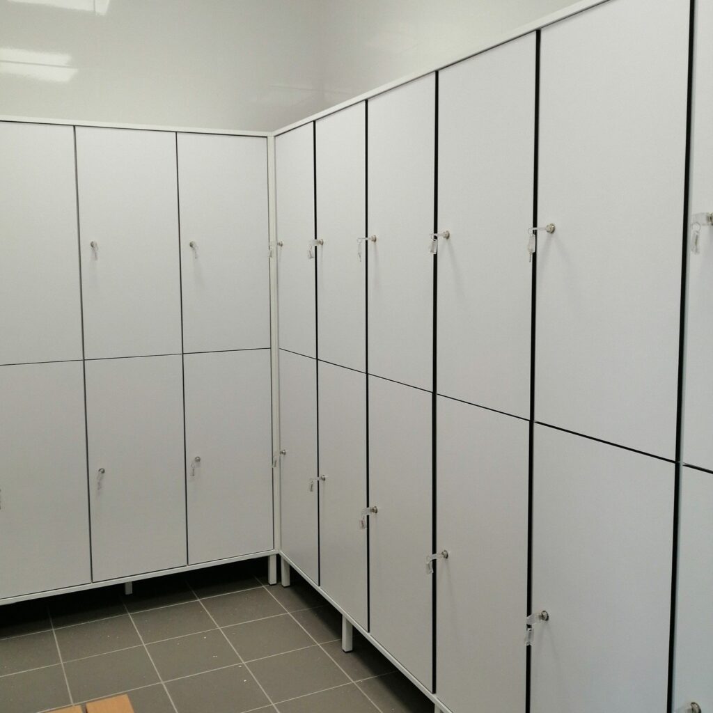Compact HPL Lockers