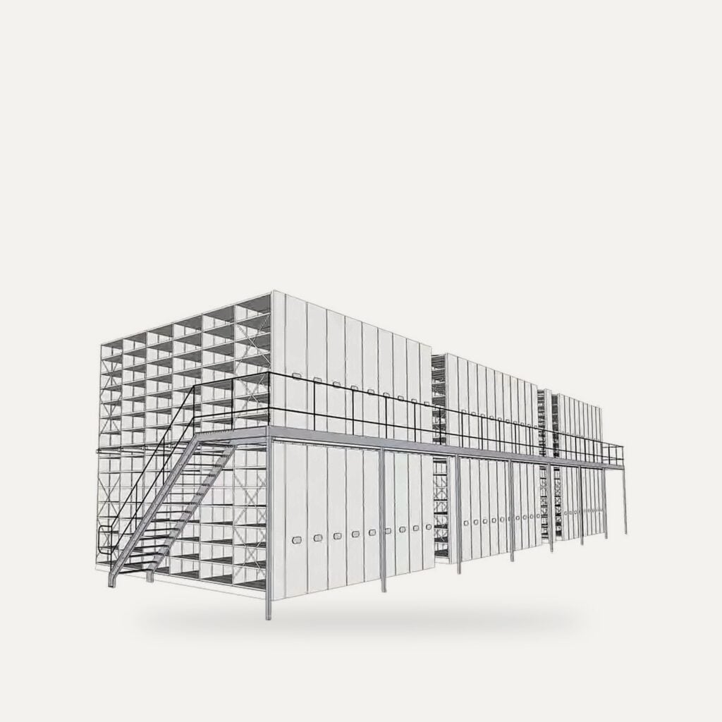 Double-Deck Mobile Archive System