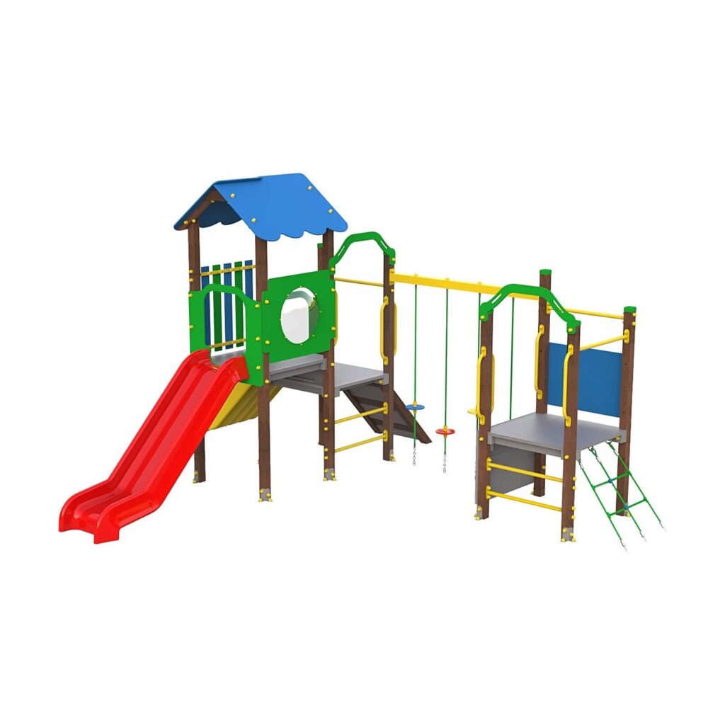 Multiplay παιδική χαρά από ανακυκλωμένο πλαστικό