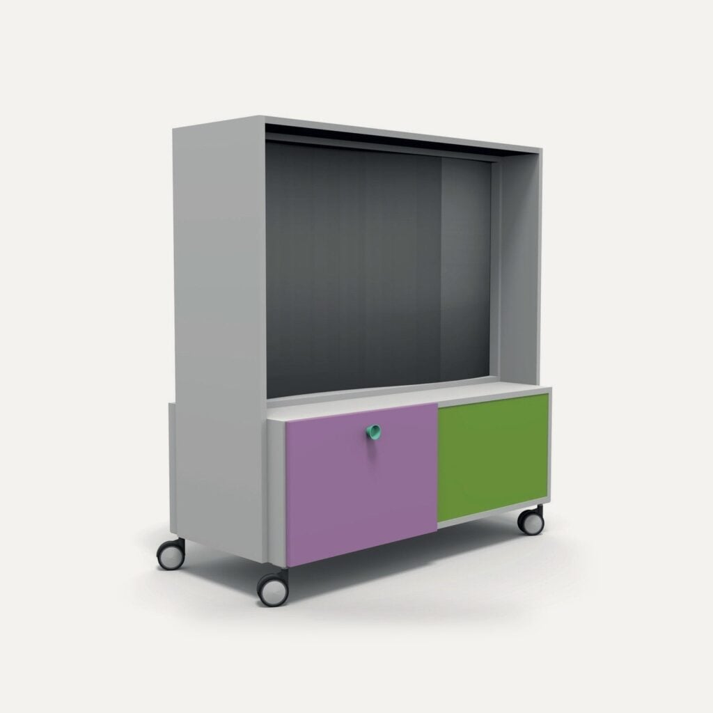 Nursery Mirror, Theatre &amp; Reading Corner Units