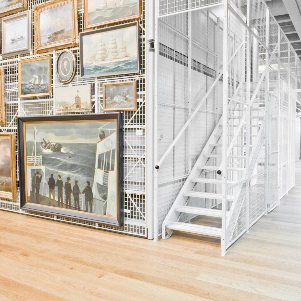 Static Art Storage Racks