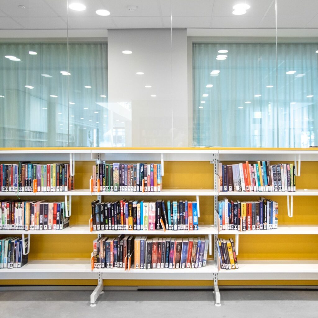 Steel Library Shelving