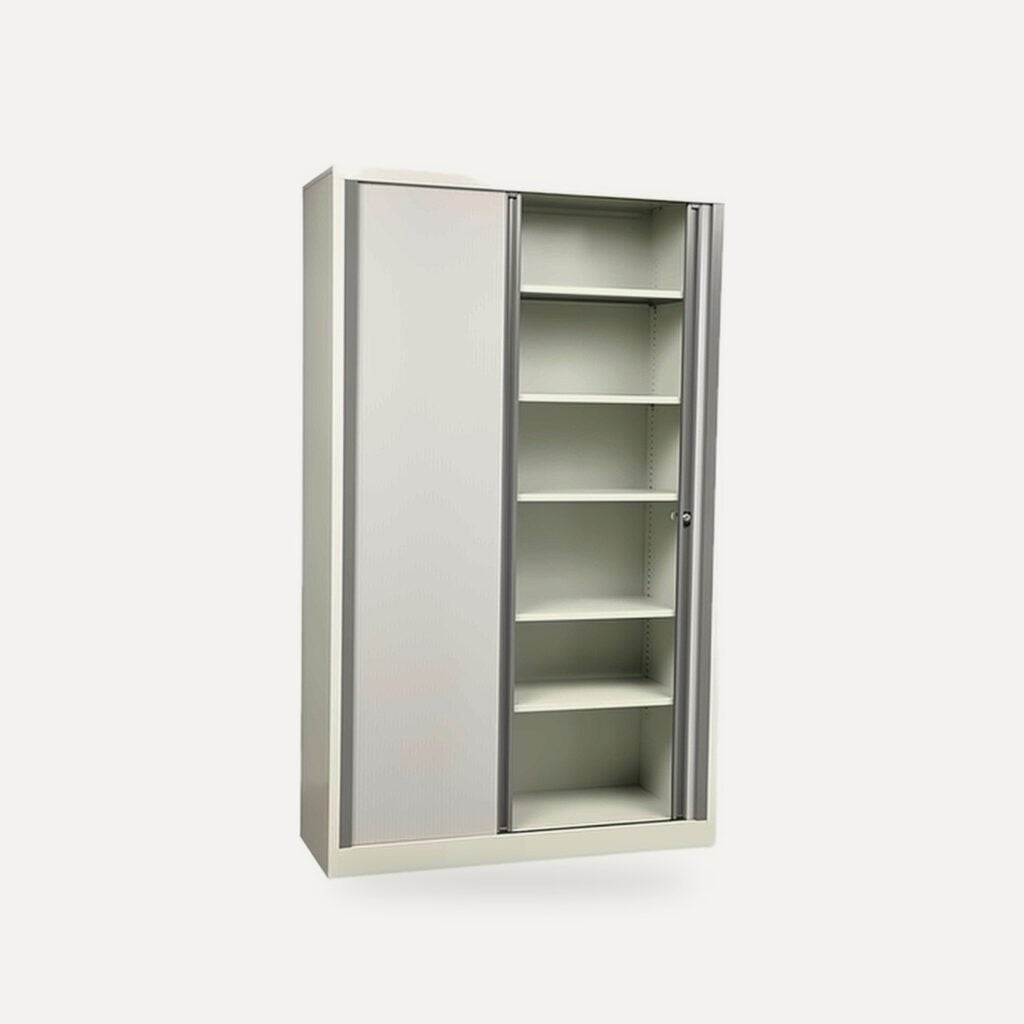 Steel Tambour Door Cabinet