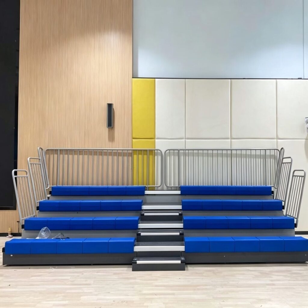 Telescopic Bleacher Bench System