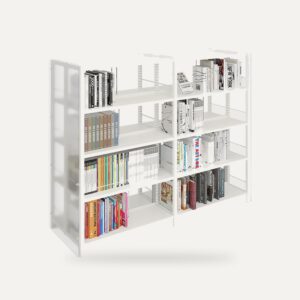 Tube-Frame Library Shelving
