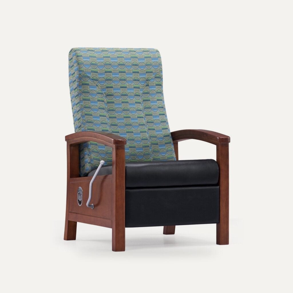 Wood-Frame Patient Recliners